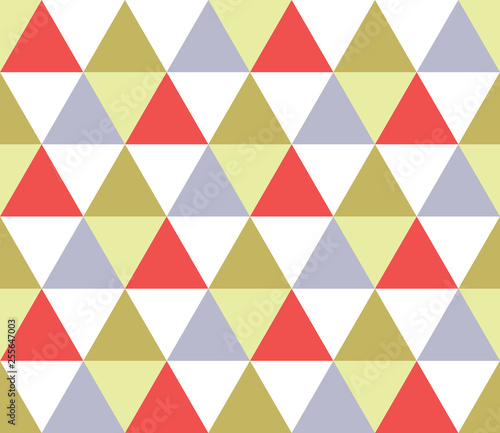 Seamless geometric pattern. Seamless abstract triangle geometrical background. Infinity geometric pattern. Vector illustration.