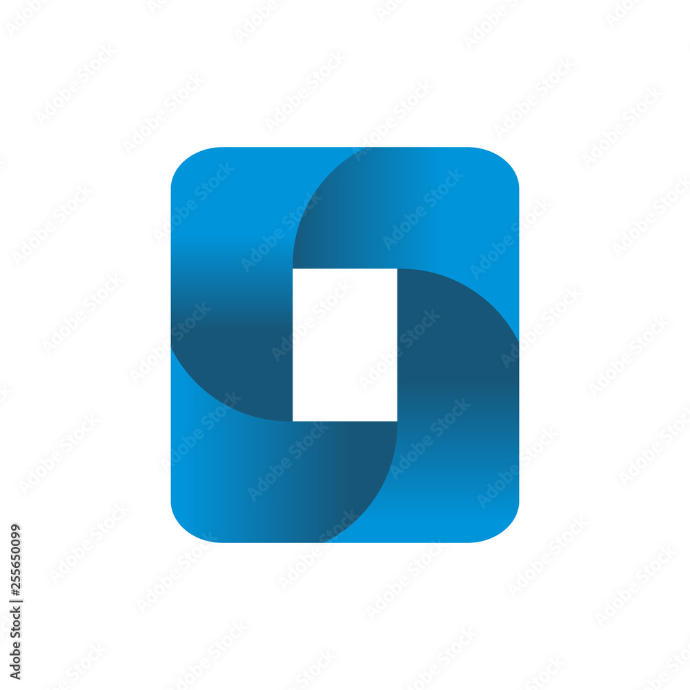 Square logo design vector template Square logo design vector template