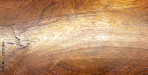 Dark wood texture background surface with old natural