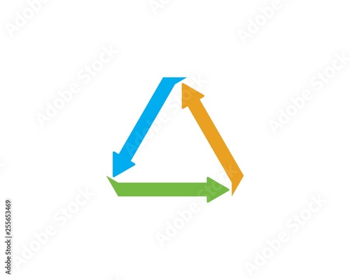 Free Download Arrow vector illustration icon Logo Template - GFXLoad