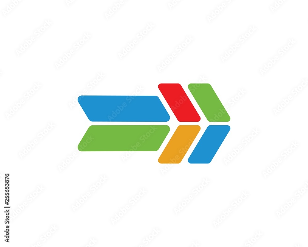 Arrow vector illustration icon Logo Template Arrow vector illustration icon Logo Template