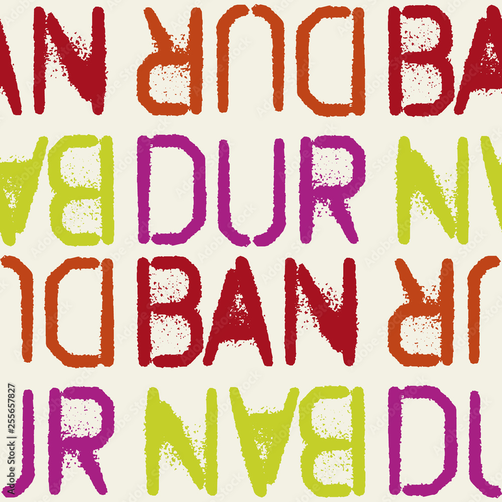 Durban, South Africa seamless pattern Durban, South Africa seamless pattern