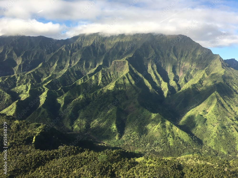 Kauai from the air