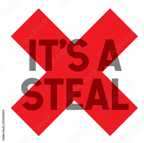 It is a steal stamp