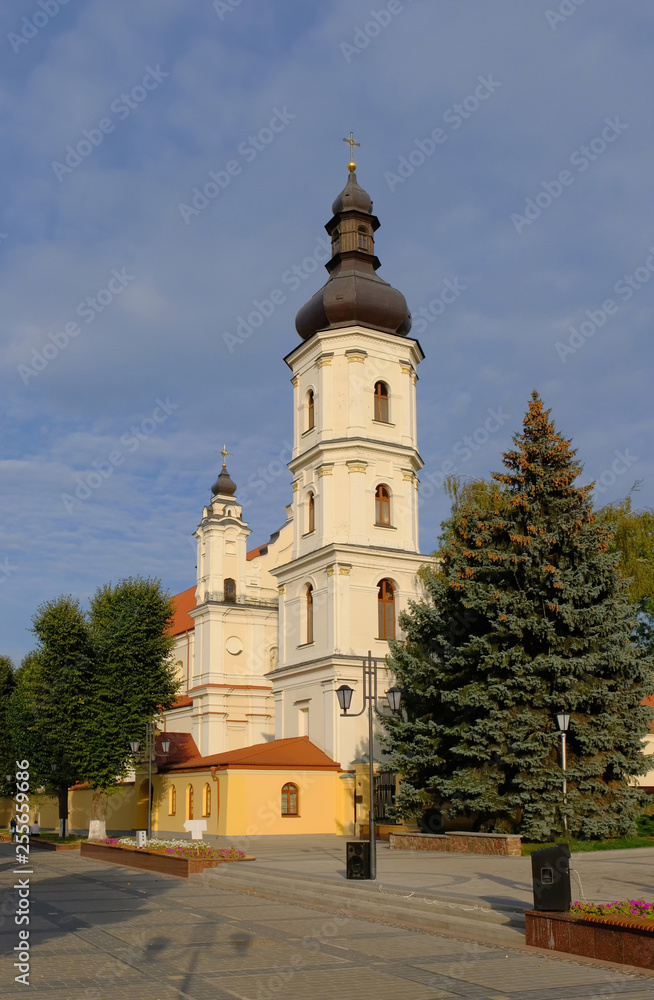 Catholic church of the Assumption of the Blessed Virgin Mary. Pinsk. Belarus