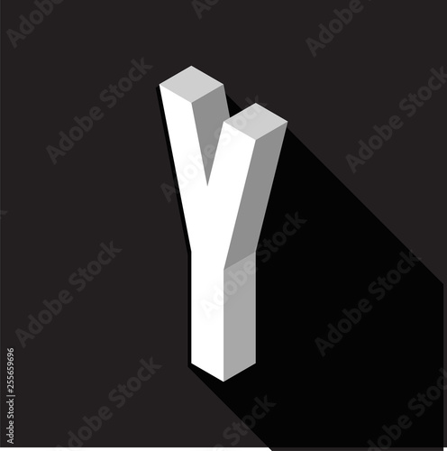3d Letter Y logo icon desig...