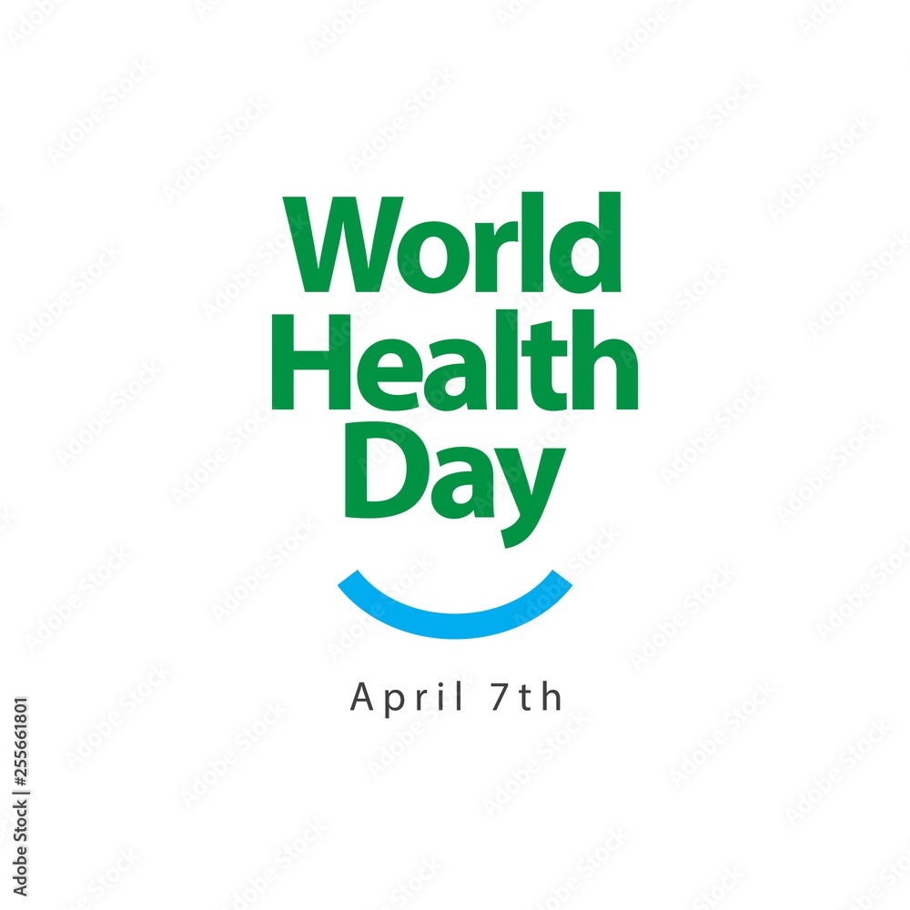 Fototapeta premium World Health Day Vector Template Design Illustration