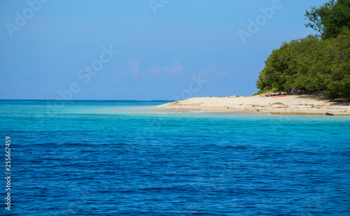 Seascape of Lombok Island, Indonesia