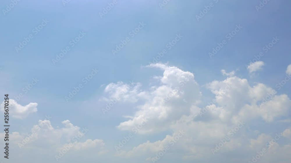 Time-lapse of clouds building and multiplying across the sky Time-lapse of clouds building and multiplying across the sky
