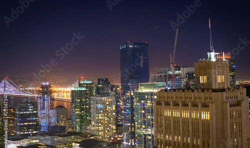 San Francisco Golden Gate Bridge at Night