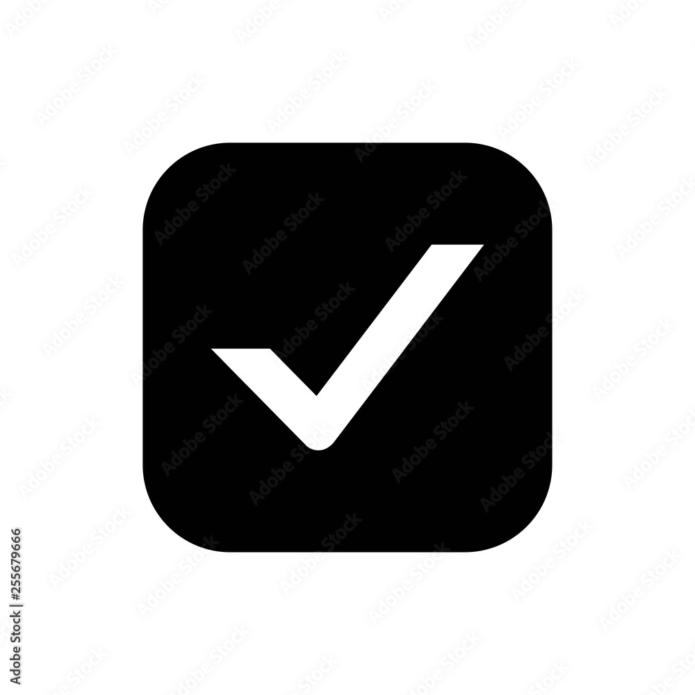 check mark icon vector design template check mark icon vector design template