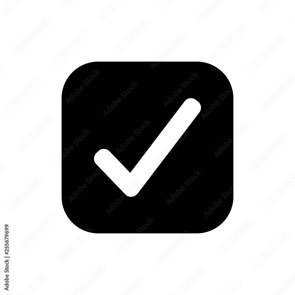check mark icon vector design template check mark icon vector design template