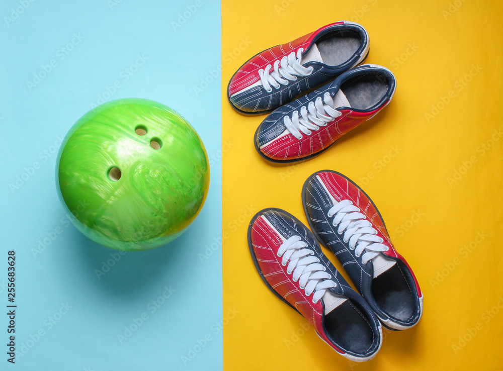 Yellow 2025 bowling shoes