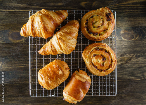 french pastries photo