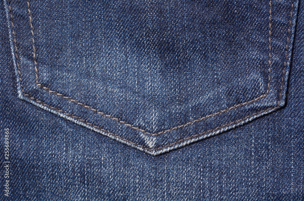 Fototapeta premium Macro photo of fabric pattern, close up