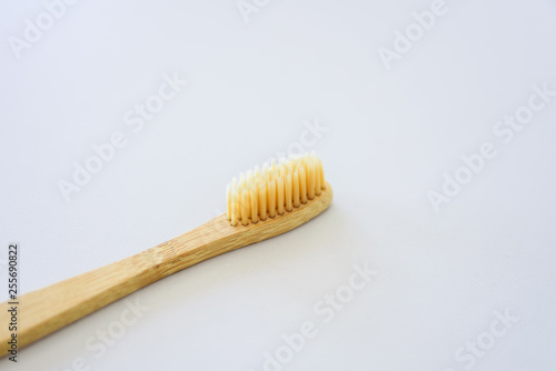 Wooden bamboo toothbrush