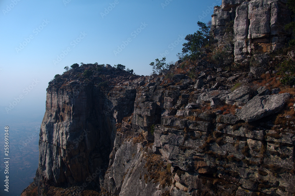 Cliffside rocks in Tunda Vala, Lubango, Angola