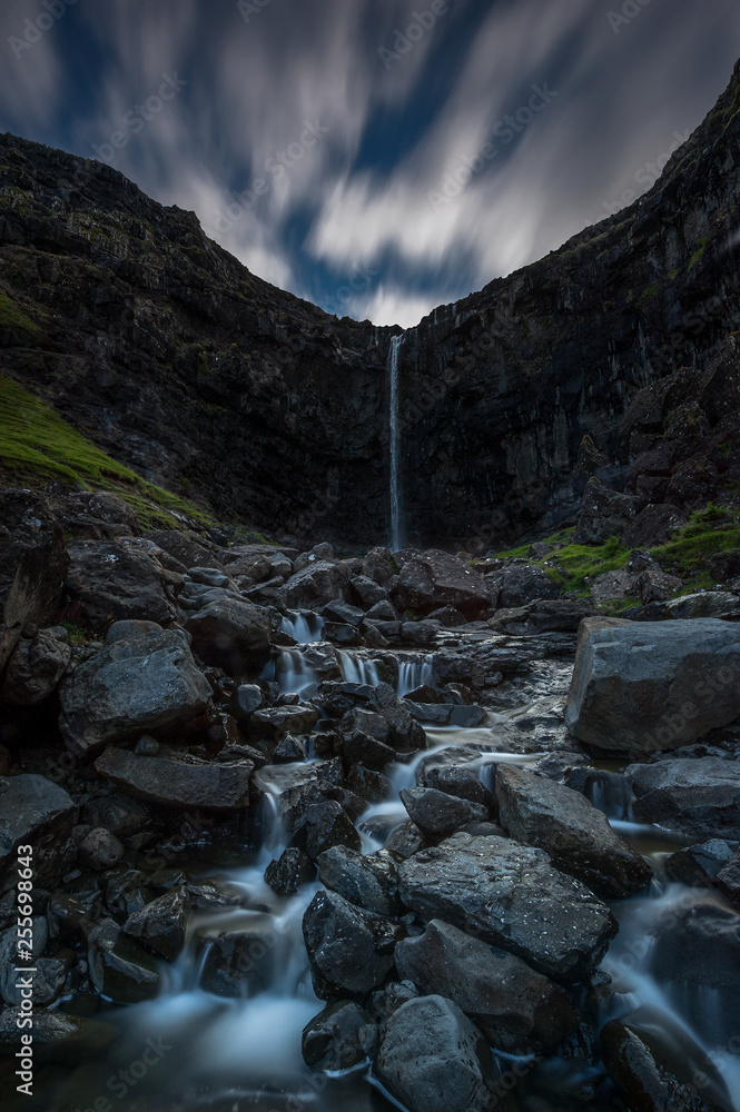 Fossá waterfall, Faroe Islands