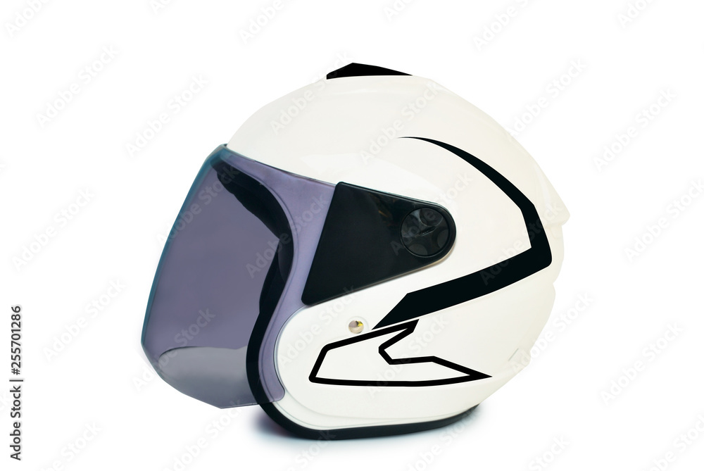 Fototapeta premium Helmet on white background.With Clipping Path.
