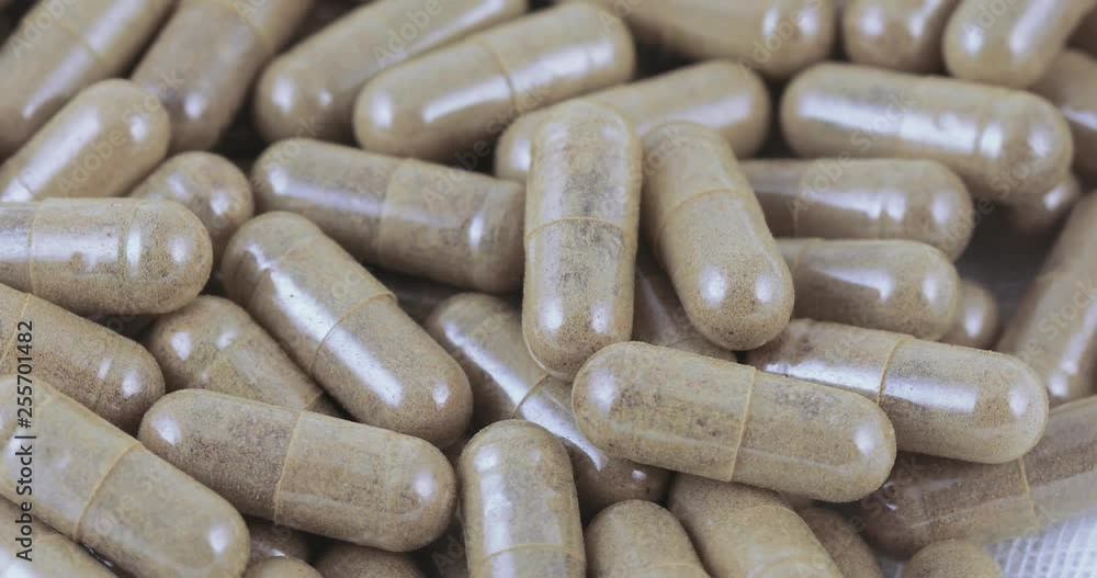 Capsules with placenta Capsules with placenta