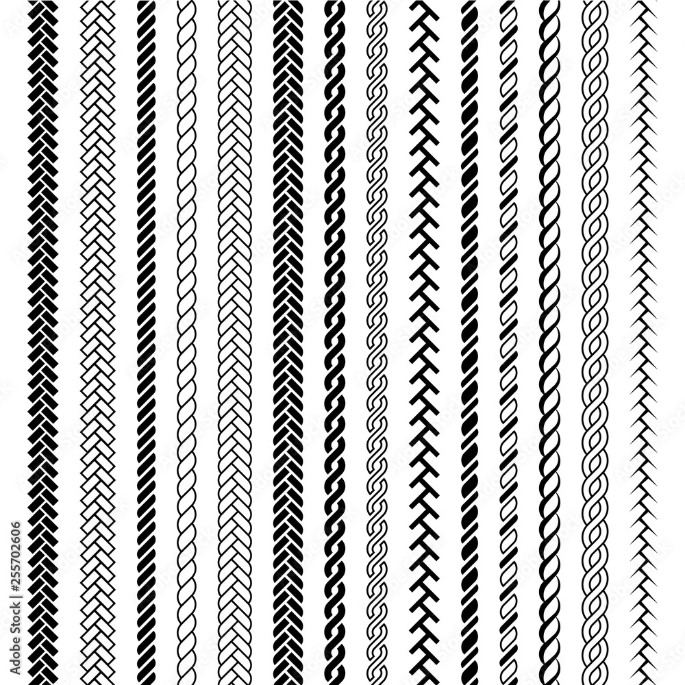 Ropes pattern brushes. Ropes pattern brushes.