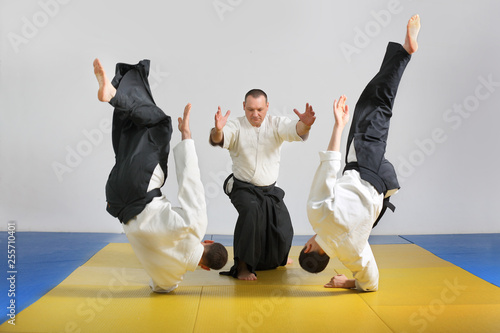 Photography Martial art of Aikido .
