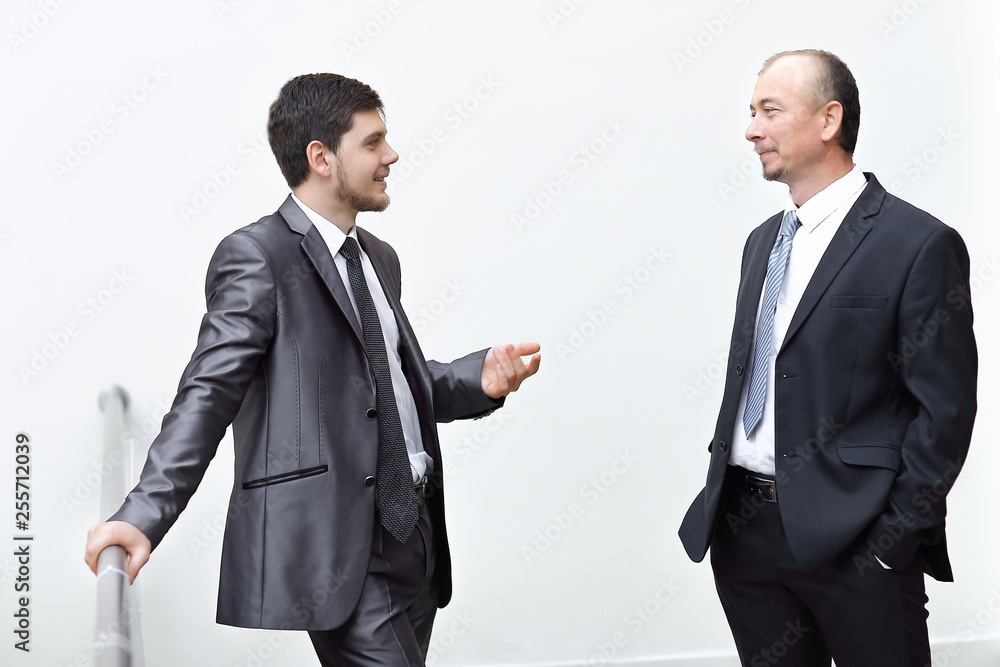 business colleagues discussing business issues. office weekdays business colleagues discussing business issues. office weekdays