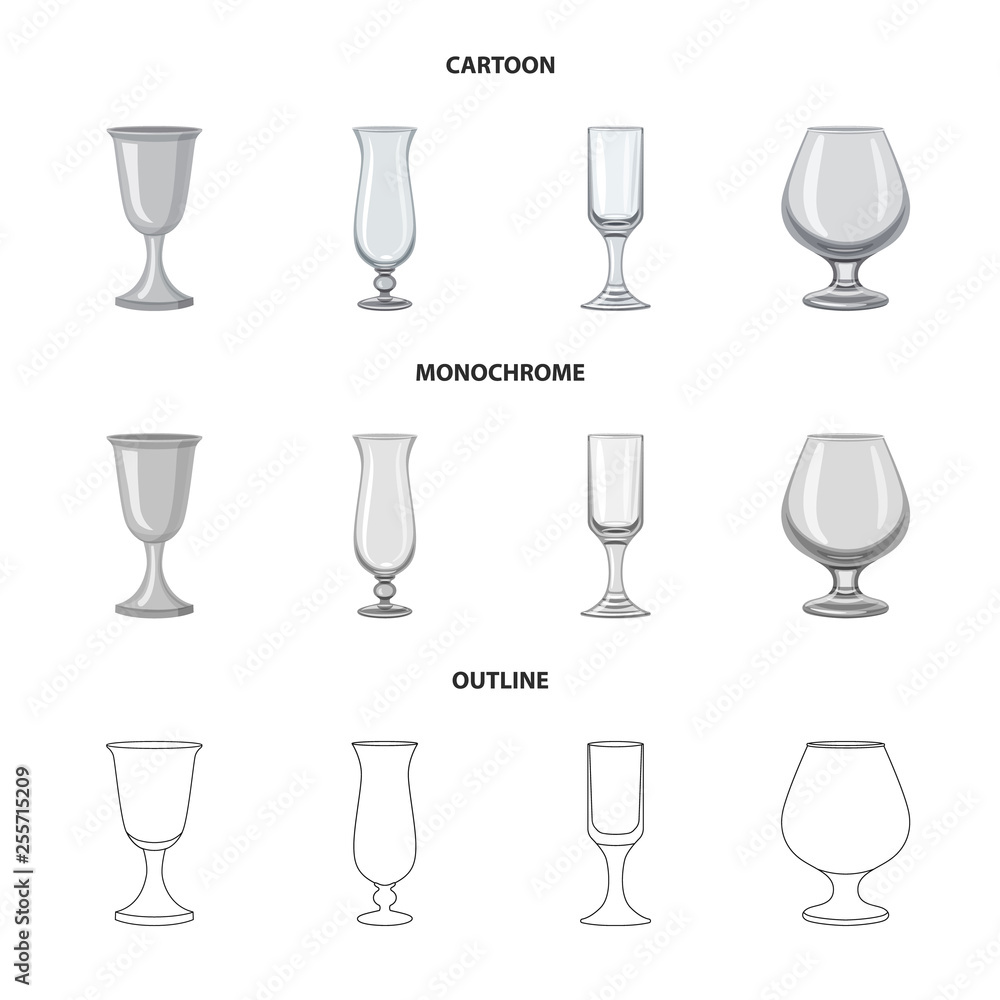 Isolated object of form and celebration sign. Set of form and volume stock vector illustration. Isolated object of form and celebration sign. Set of form and volume stock vector illustration.
