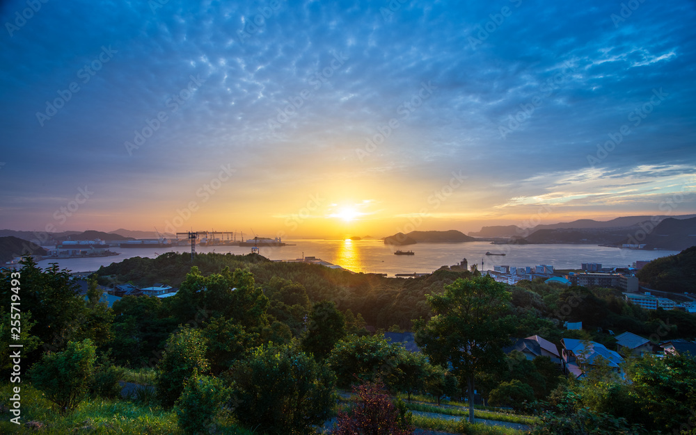 長崎の夕陽 長崎の夕陽