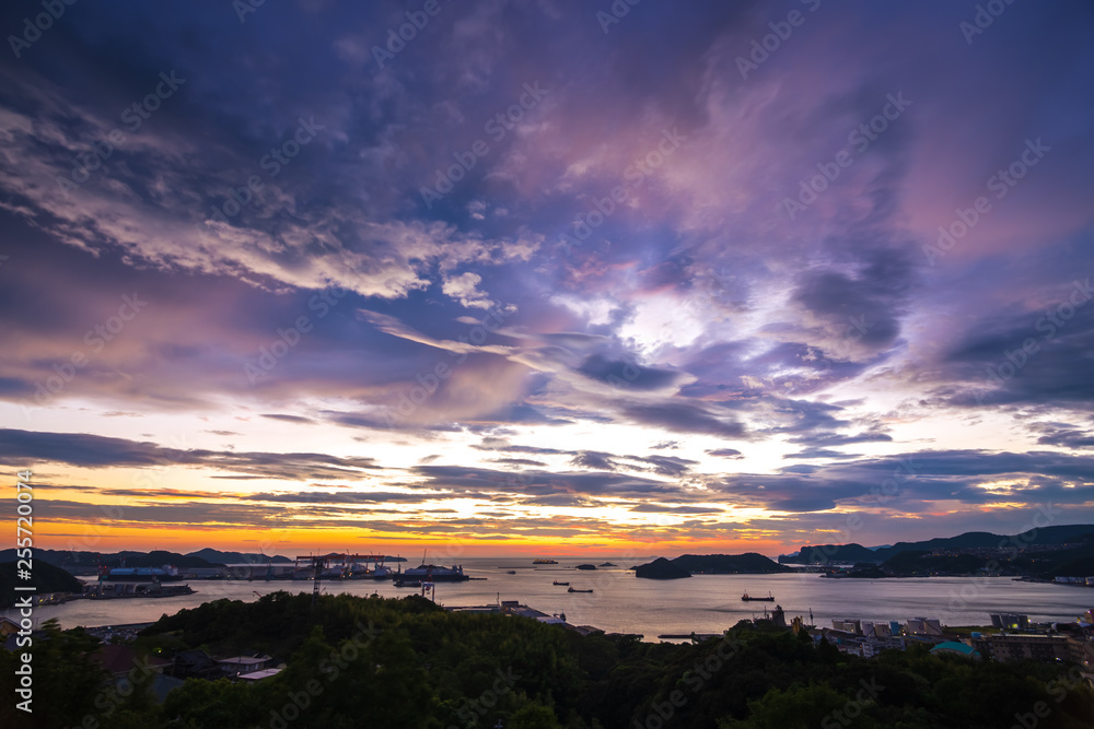 長崎の夕陽