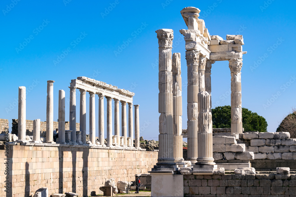 Pergamon Ancient City, Pergamon, Bergama, Izmir Pergamon Ancient City, Pergamon, Bergama, Izmir