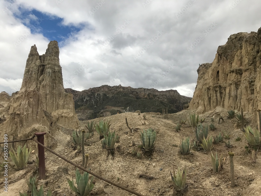 Valle de la Luna in La Paz, Bolivia Valle de la Luna in La Paz, Bolivia