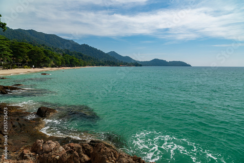 The surroundings of Lonely Beach, Koh Chang Island. Thailand.