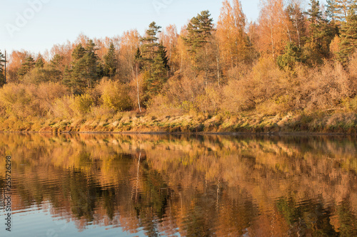 lake in autumn