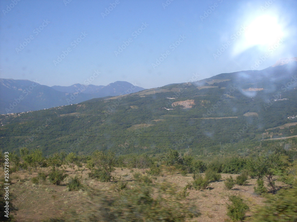 Naklejka premium the sun shines brightly