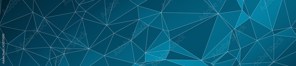 Random size triangles shapes wide vector tech background Stock Vector ...