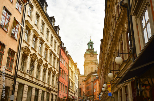 old town at stockholm sweden © baitong333