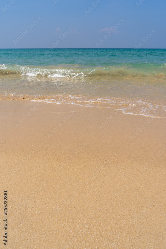 Beautiful beach in Phuket , Thailand