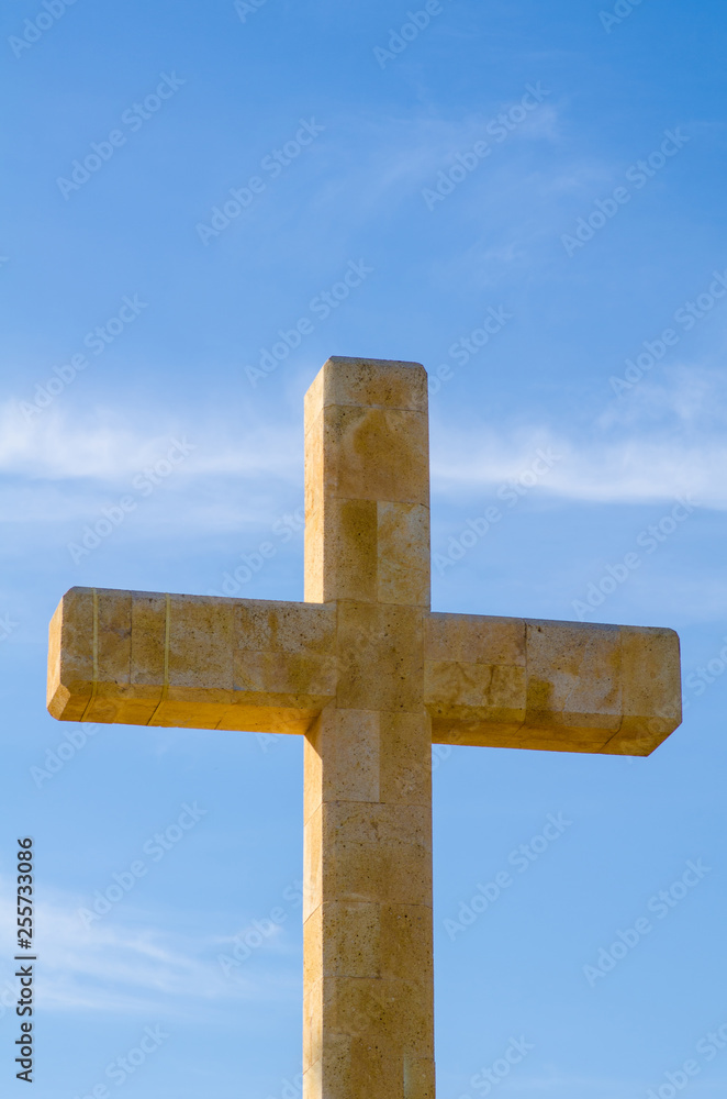 Large stone cross