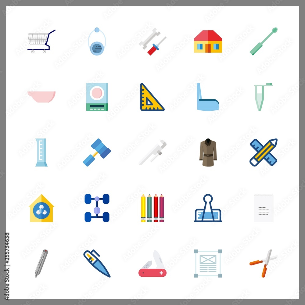 25 tool icon. Vector illustration tool set. swiss army knife and test tubes icons for tool works 25 tool icon. Vector illustration tool set. swiss army knife and test tubes icons for tool works