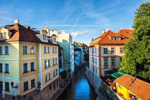 Kampa Island, Prague view background