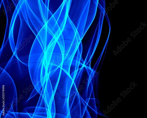 Light painting abstract 