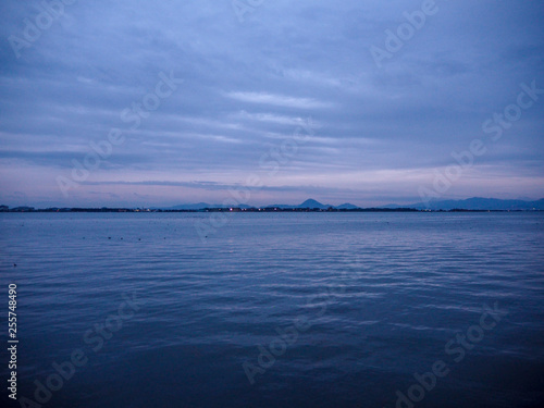 Wallpaper Mural The vast view of the lake and the horizon Torontodigital.ca
