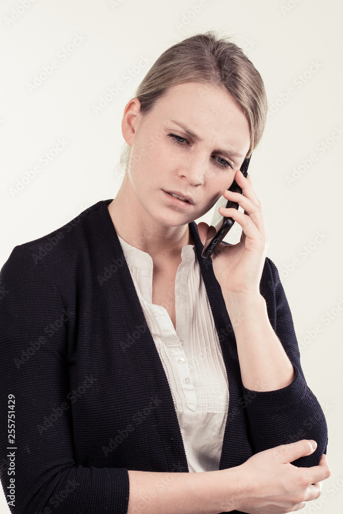 a successful business girl in a office a successful business girl in a office