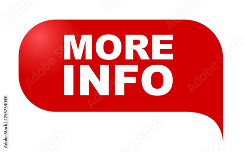 red vector banner more info