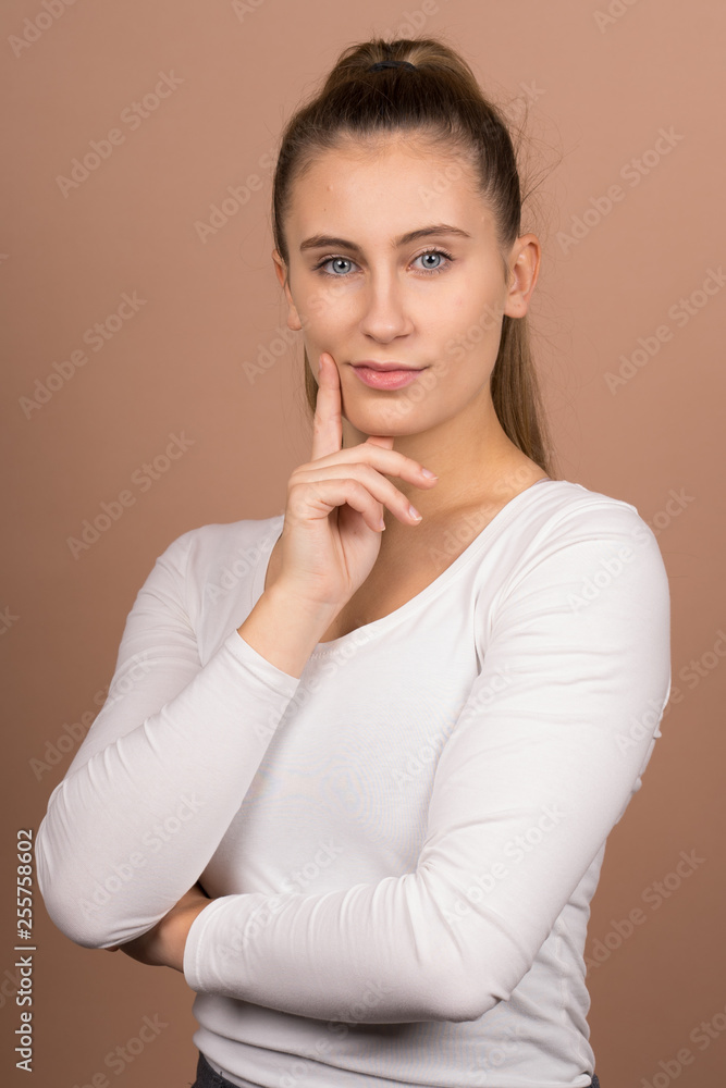 a girl is very positive