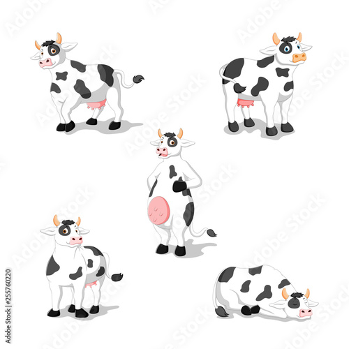 cute cow cartoon © Hadi