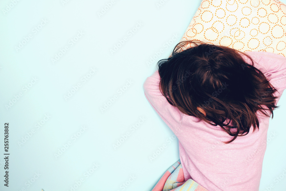 Fototapeta premium little girl sleeping
