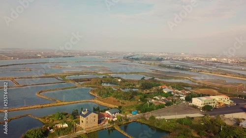 Qigu Salt Fields, Tainan, Taiwan photo