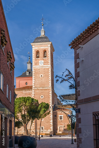 Nuestra Señora de la Asunción church, in Meco, Spain.